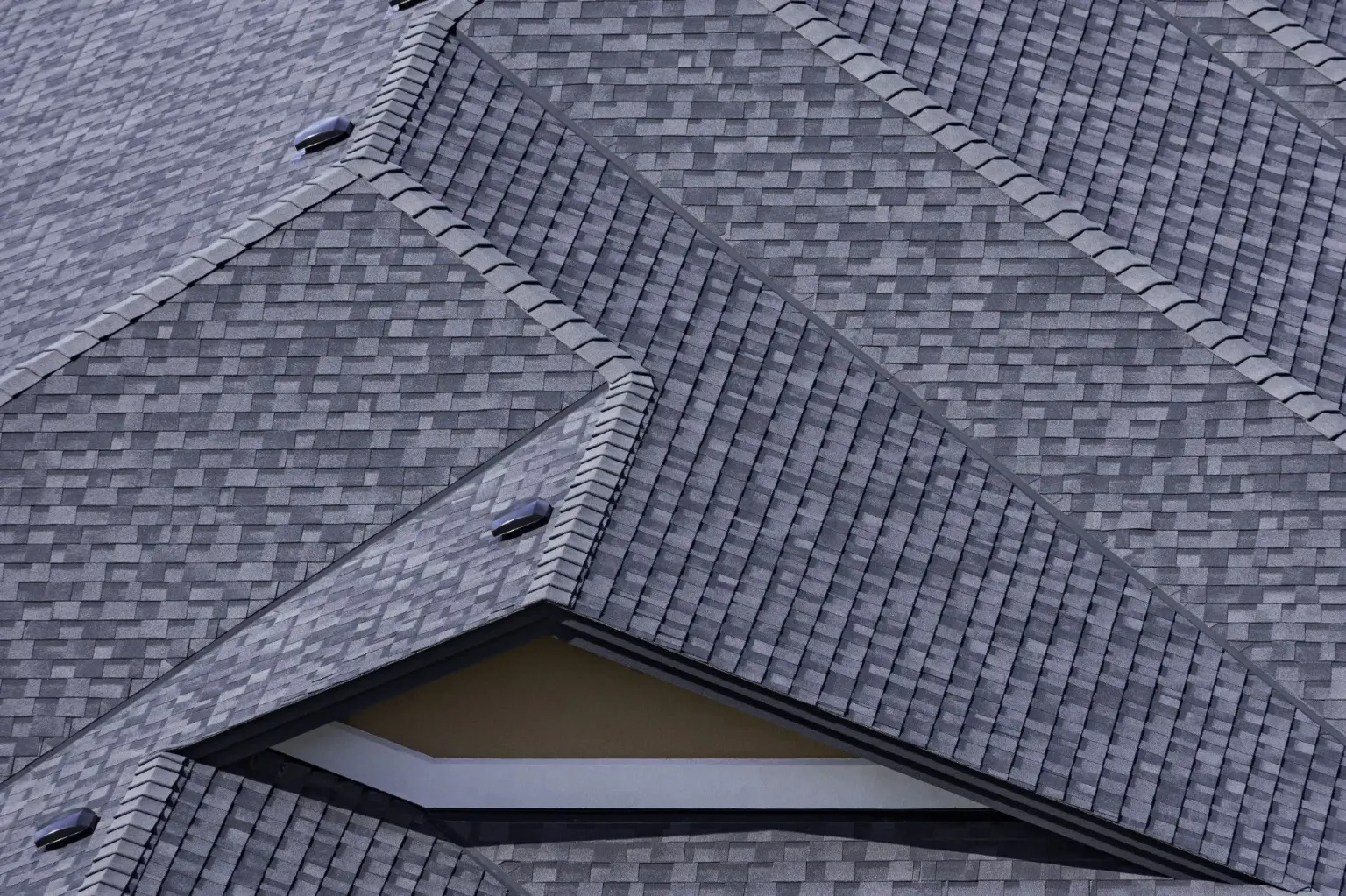 Intersecting roof planes — roof detail
