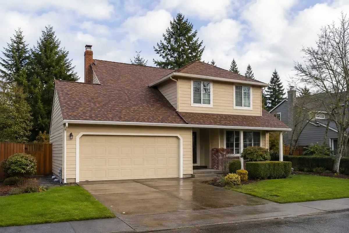 A warm, traditional finish — roof detail
